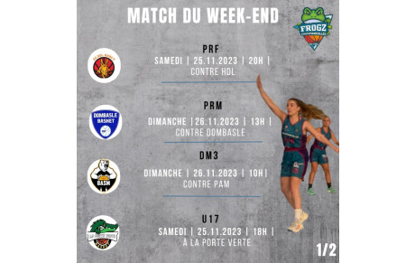 Match du week-end 
