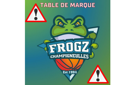 A l’aide … table de marque 